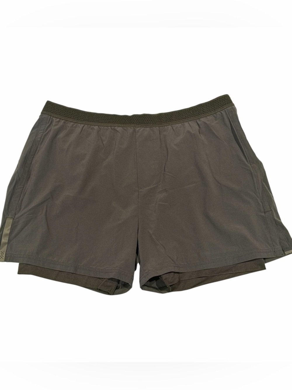 RHONE Men's Black Lined Performance Shorts XL Running Training